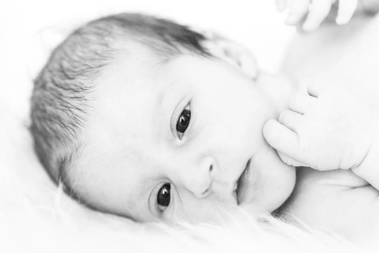 Nahaufnahme eines Babygesichts