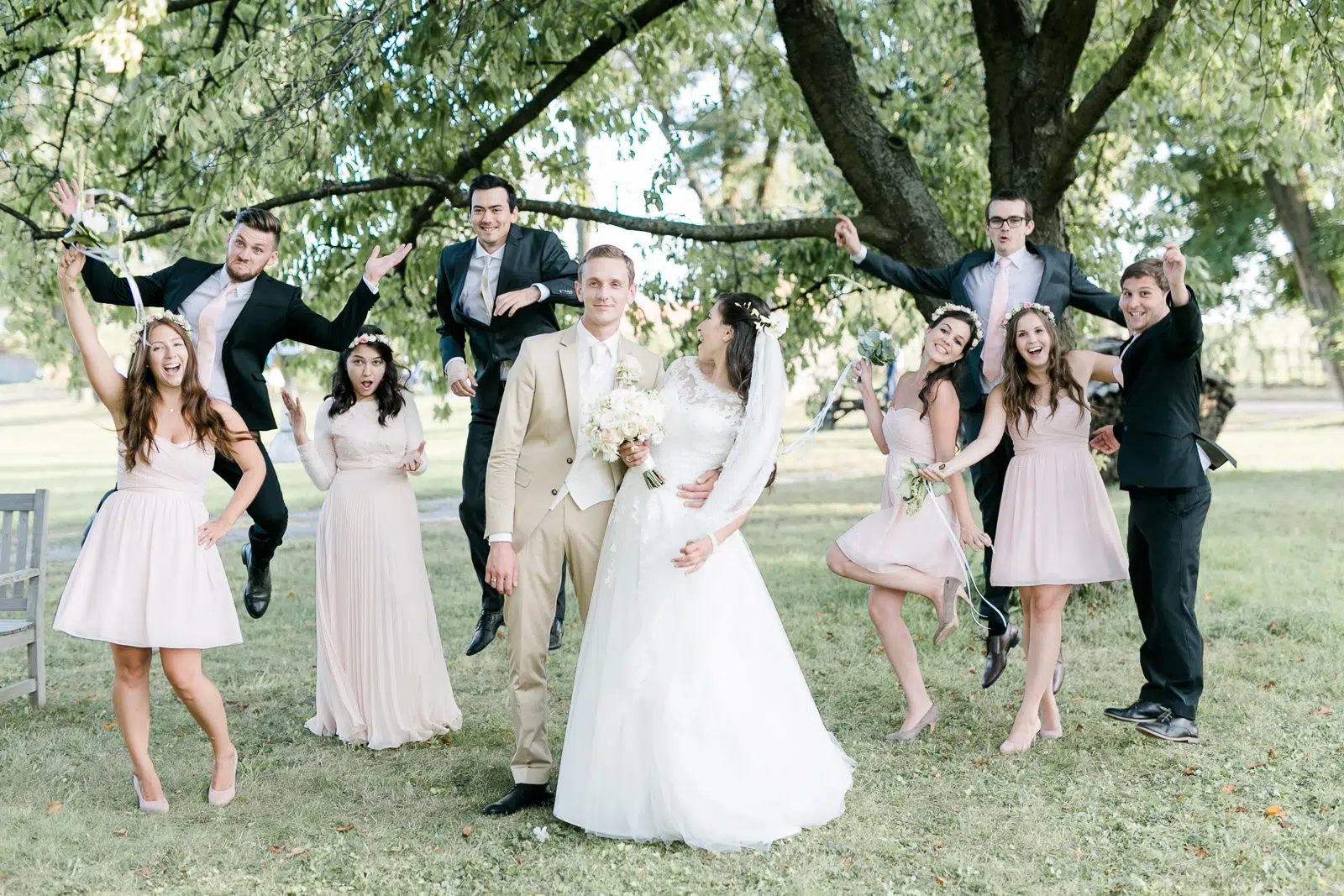 Gruppenfoto Hochzeit Weiden am See Burgenland