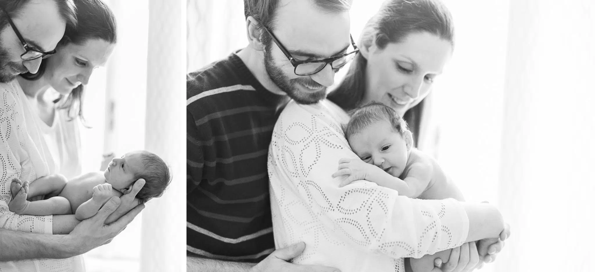 Babyfotos mit Eltern
