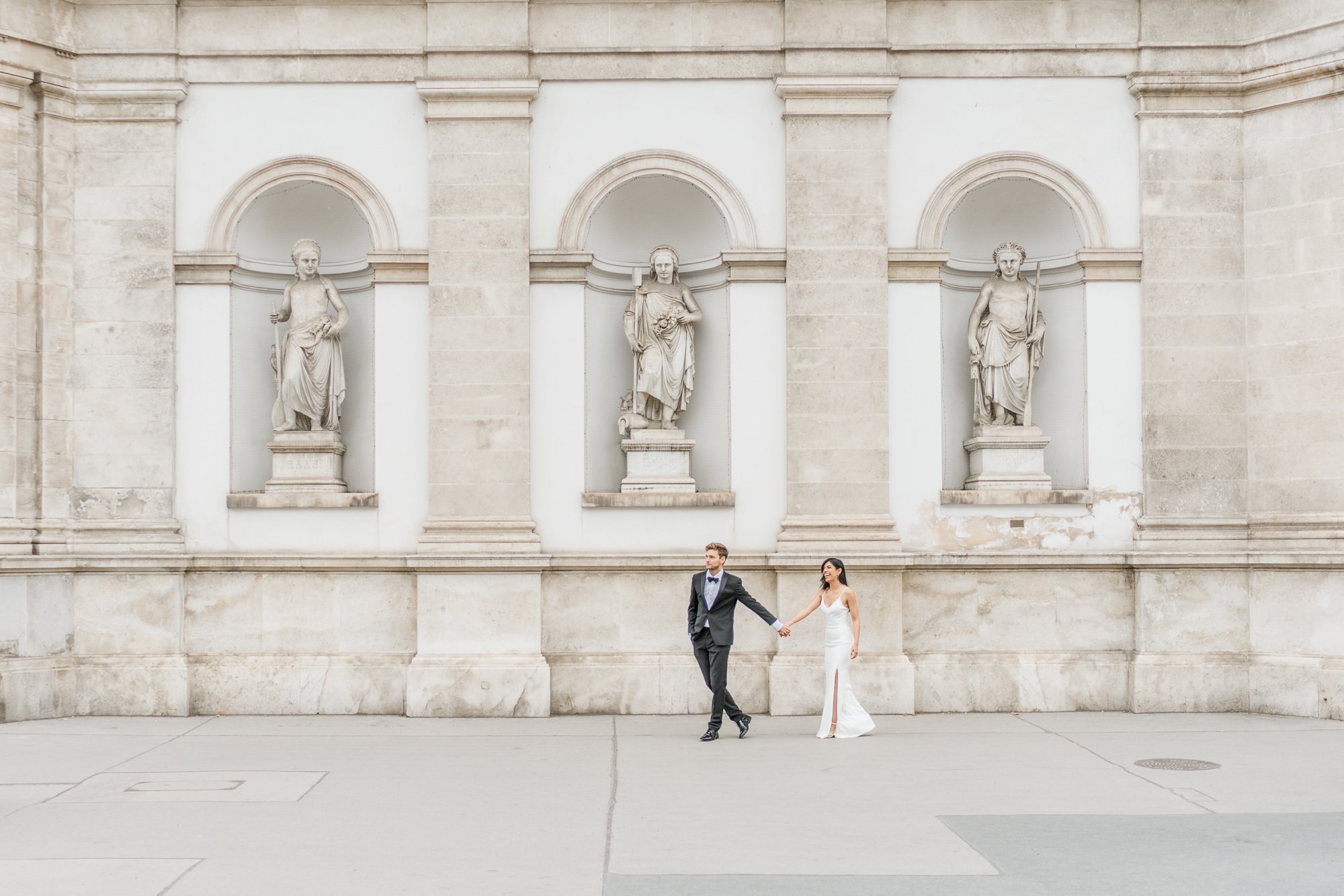 Startseite elegantes Brautpaar