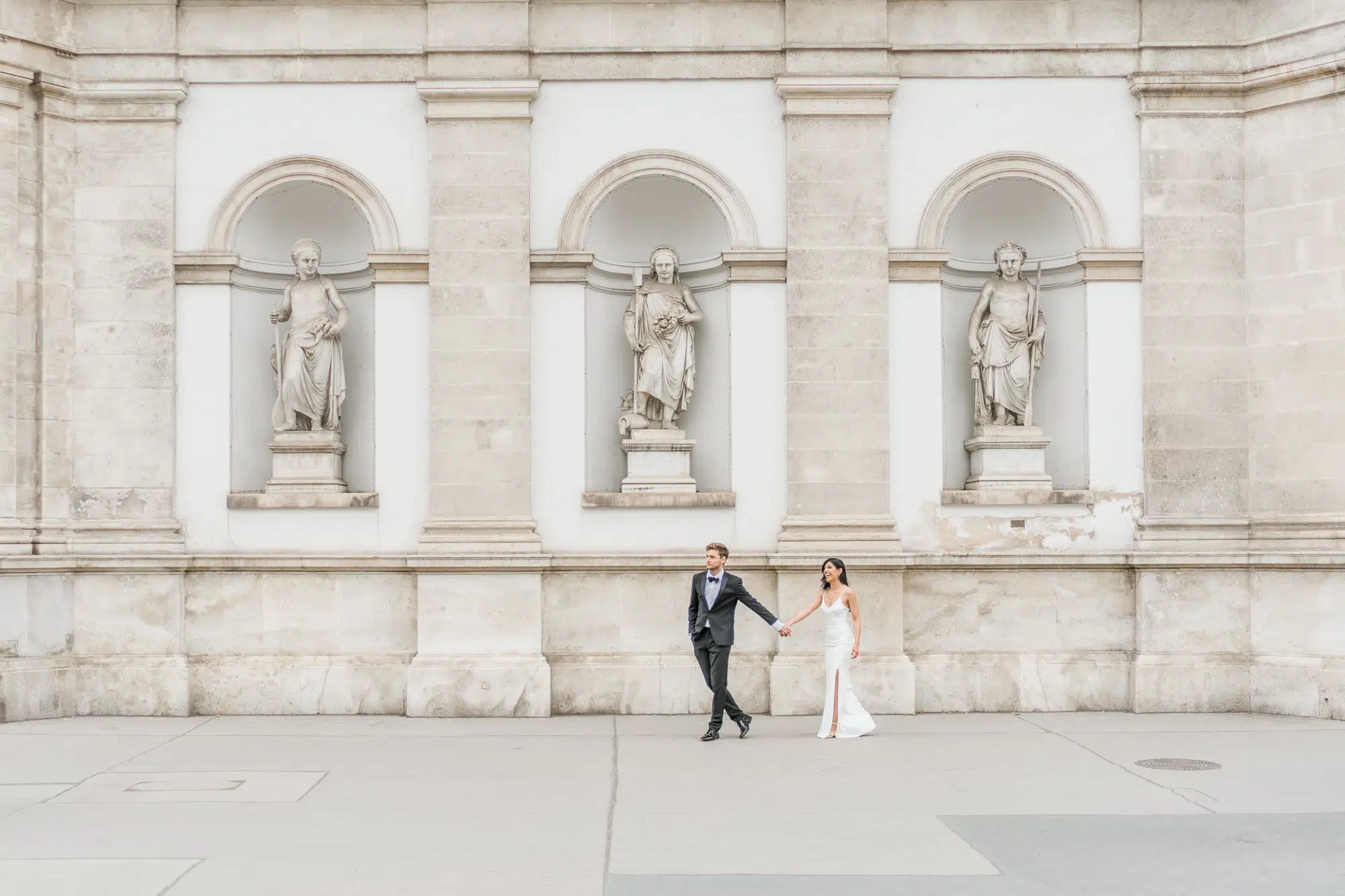 Startseite elegantes Brautpaar